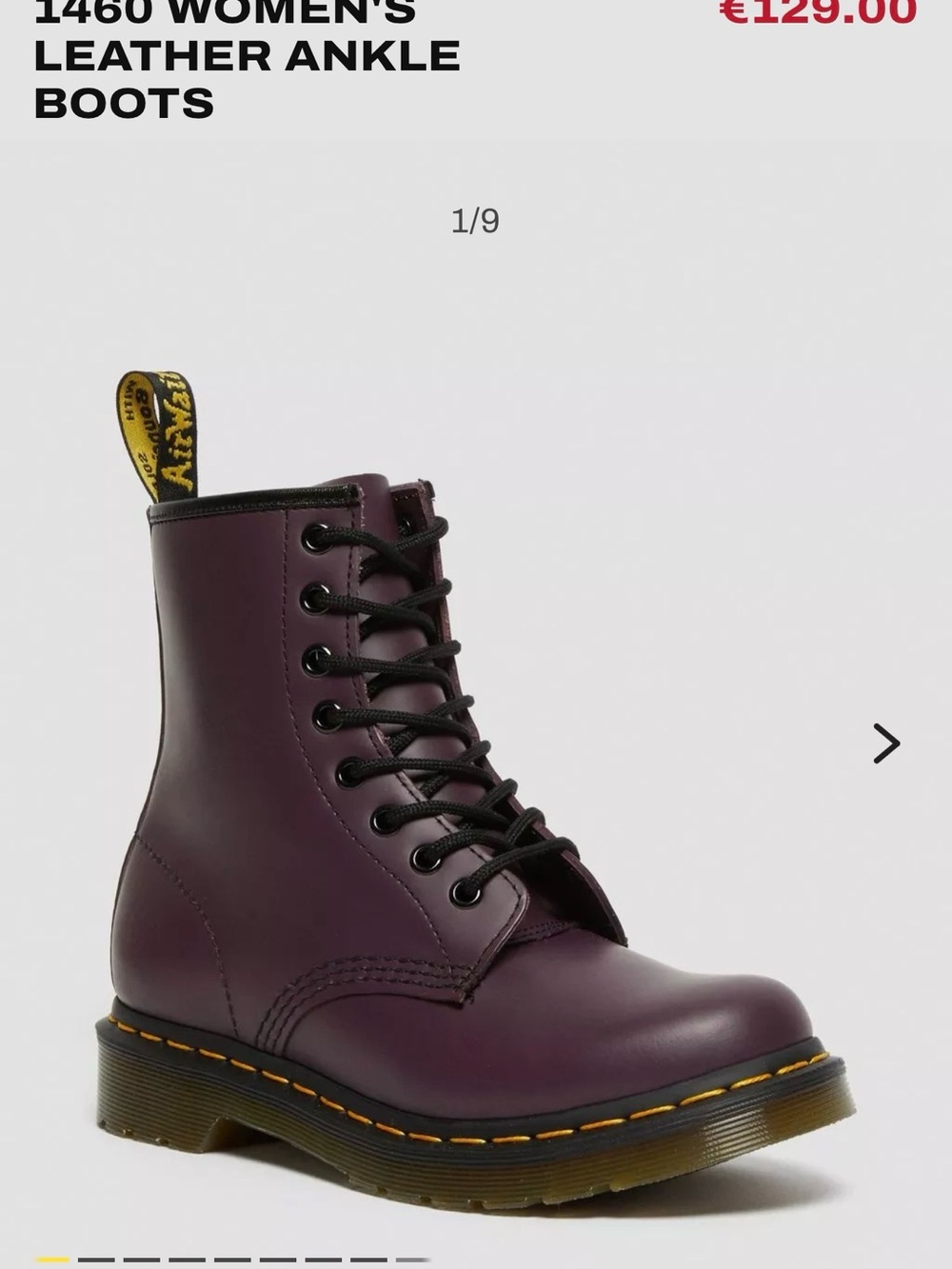 1460 Dr Marten ankle boots
